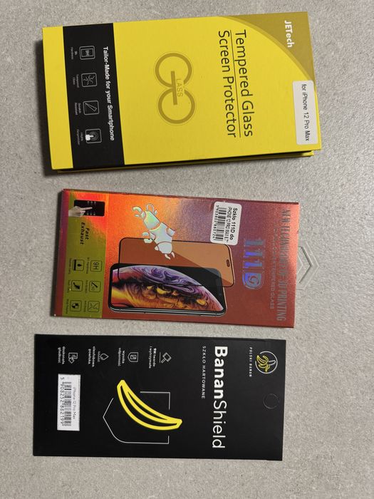Szkło ochronne na iphone12pro max