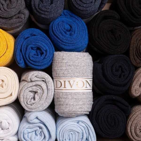 Високі жіночі гольфи у рубчик преміум якості з натуральної бавовни