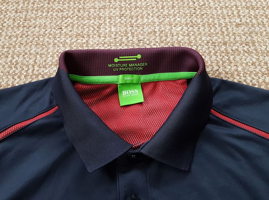 Hugo Boss XXL поло футболка slim fit UV protection оригінал