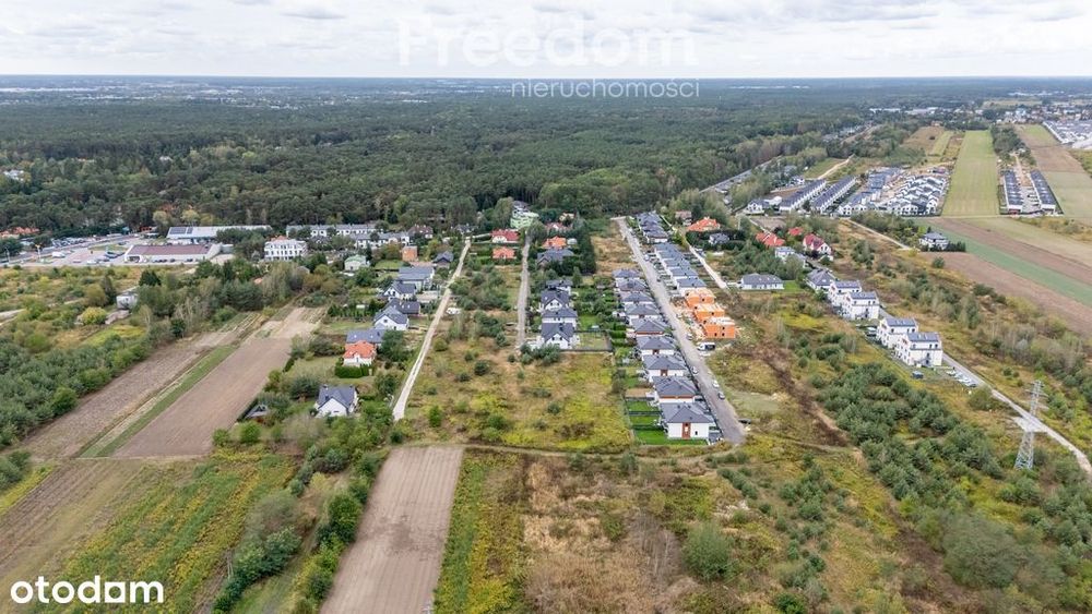 Lesznowola 1MN — działka budowlana 1000 m² - Więcej