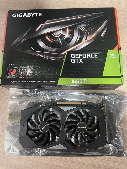 RTX 1660 Ti Gigabyte Oc