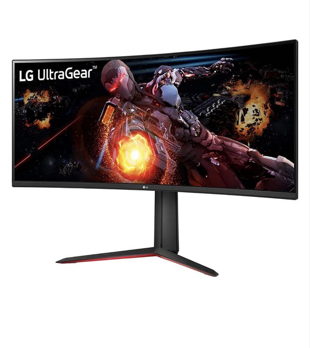 Monitor Curvo Gaming LG UltraGear 34" 34GP63AP VA UWQHD 160Hz 1ms FreeSync Premium