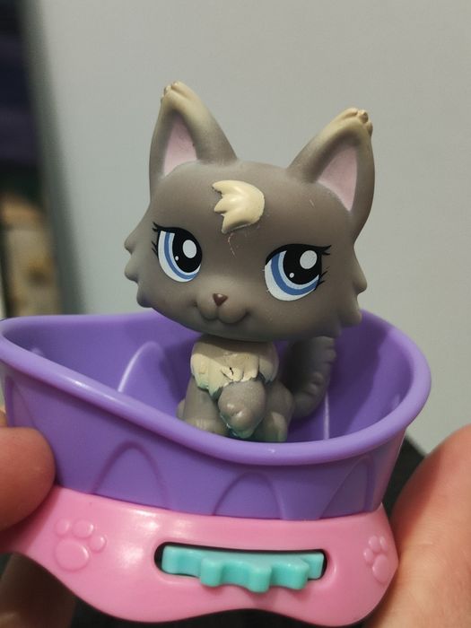 Littlest pet shop kot wilk figurka LPS unikat kolekcjonerski Hasbro