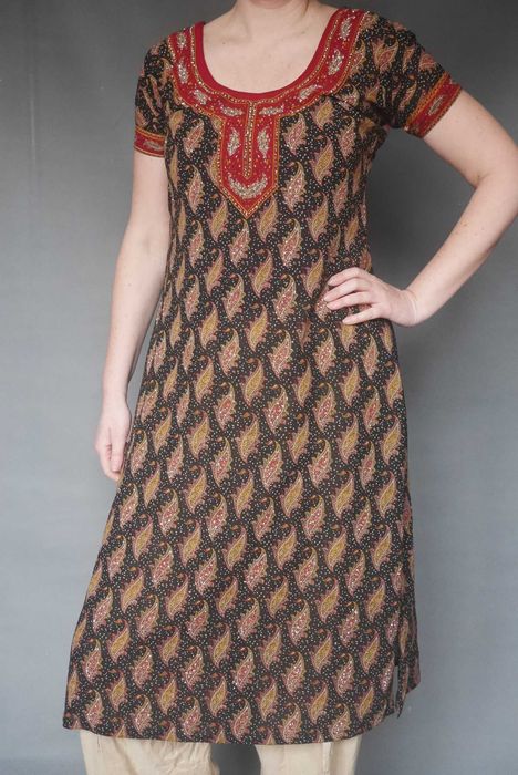 Туника индийская, сари