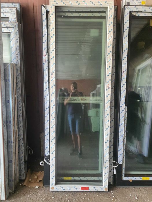 Okno 743x2329 Kolor biały 3 szyby #OK230