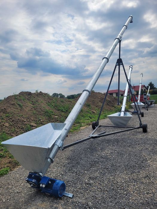 Żmijka do zboża/ przenośnik zbożowy ślimakowy/ Podajnik ziarna DOWÓZ