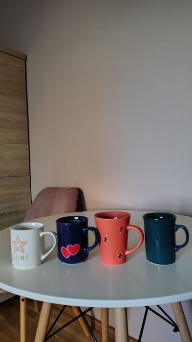 Nowe kubki ceramiczne 4 pack