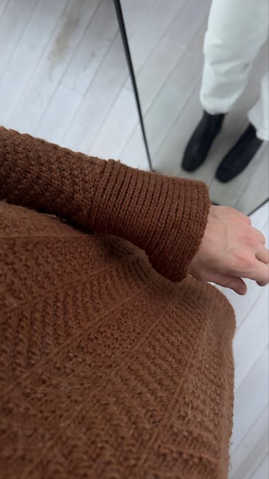 Вʼязаний коричневий светр, N&M