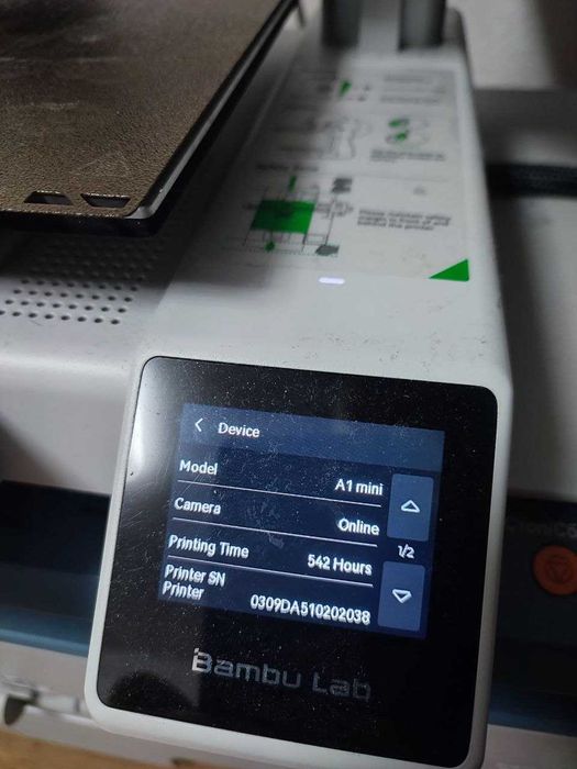 3D-принтер Bambu Lab A1 mini — європейська версія, Б/В