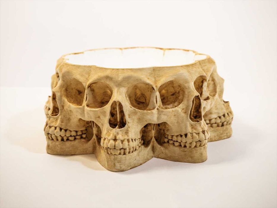 Vaso Caveira com Múltiplas