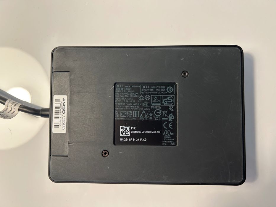 Stacja Dokująca DELL Business WD15 (K17A)