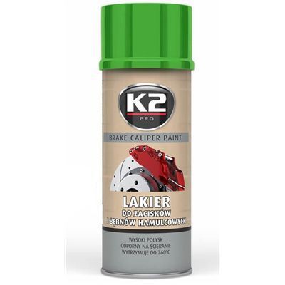 Lakier Do Zacisków Hamulców Caliper 400Ml K2 Ziel