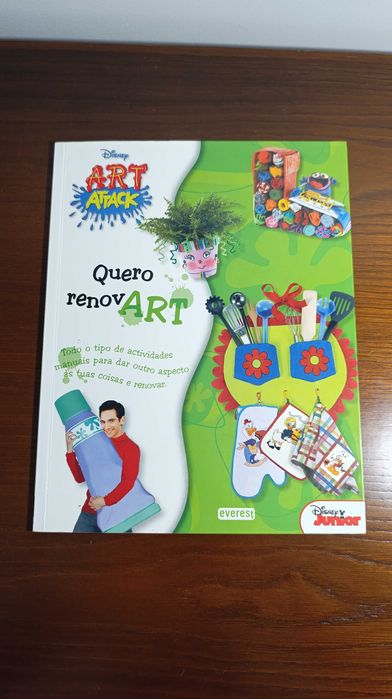 Disney Art Attack: Quero renovART - Livro de Atividades Manuais