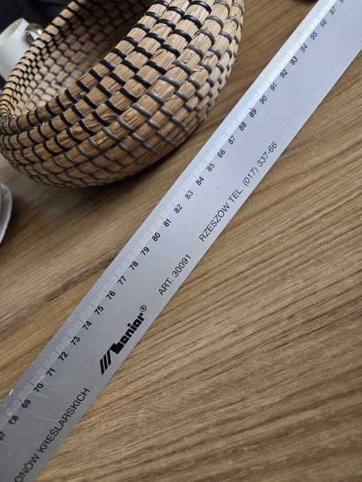 Linijka aluminiowa 150cm Leniar