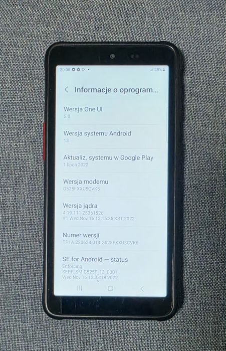 Telefon Samsung Galaxy Xcover 5 sprawny bez blokad