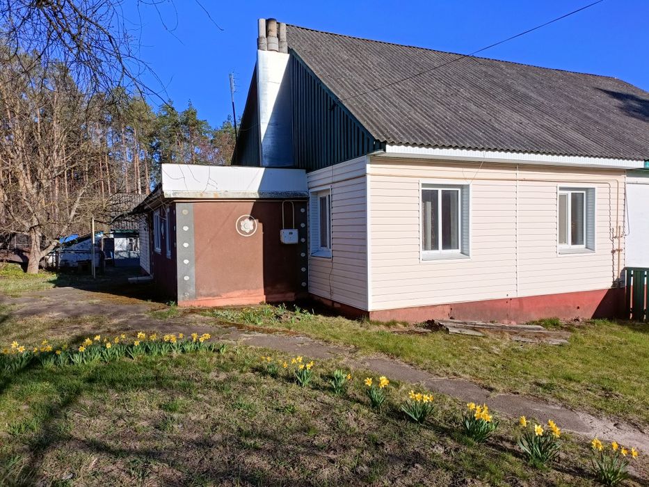 Продам півбудинку в мальовничому місці (150 км від Києва)