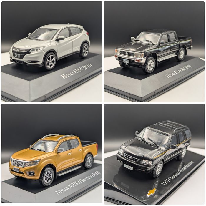 Honda, Toyota, Nissan, Chevrolet 1:43  масштабные модели Salvat