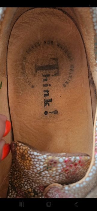 Buty półbuty Think roz 38 skóra naturalna