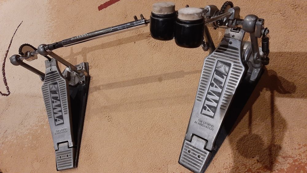 Pedal Duplo Tama Iron Cobra (Rolling Glide) Vintage