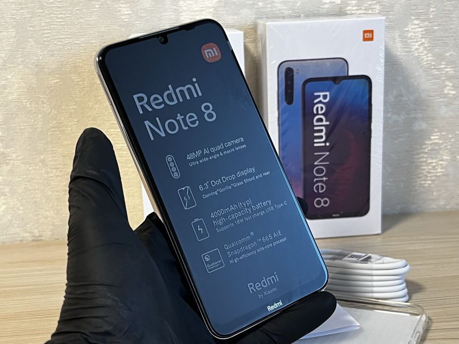 Новий Xiaomi Redmi Note 8 4/64GB White