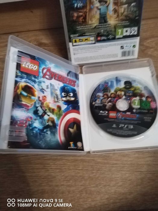 Sony Playstation 3 LEGO Marvel Avengers + Jurassic world