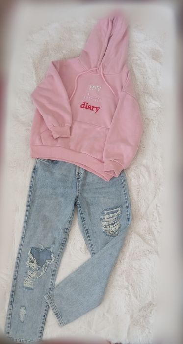 Худі + джинси для дівчинки