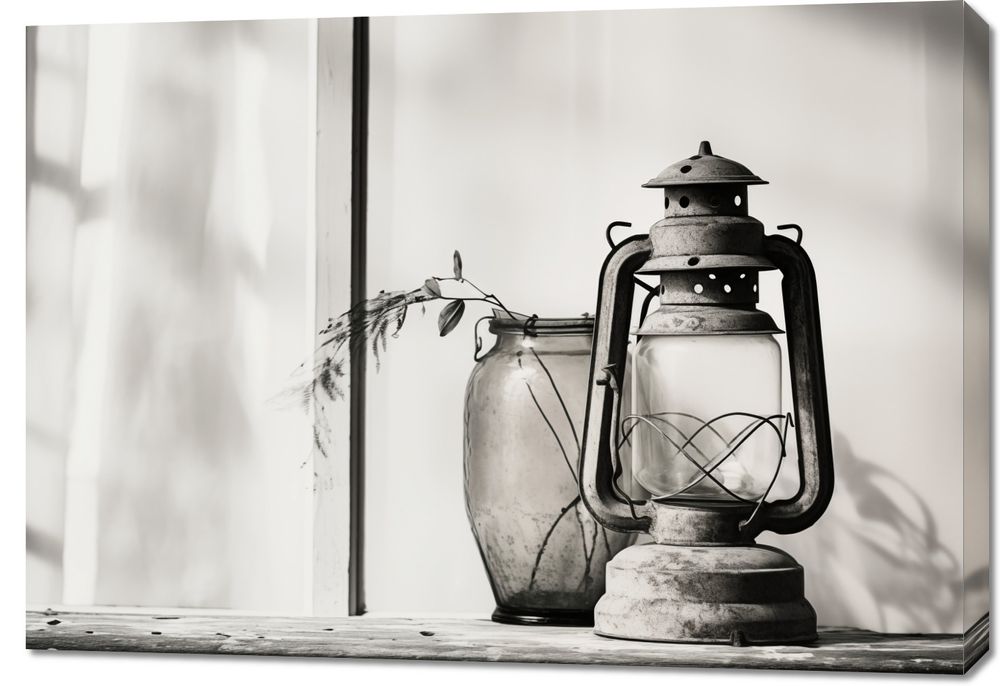 Obraz 100x70cm Lampa w Cieniach