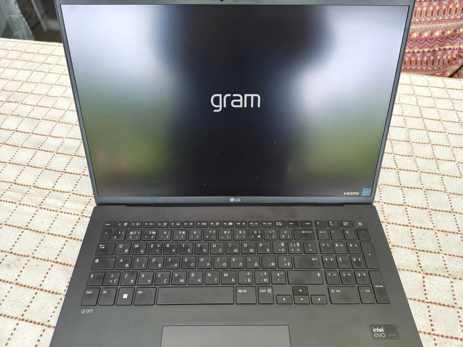 Ноутбук LG GRAM 17Z90S 17" 2560×1600 IPS/2.5K /Core Ultra 7-155H (16 Ядер)/16Gb LPDDR5X/1TB SSD/Легкий Металевий