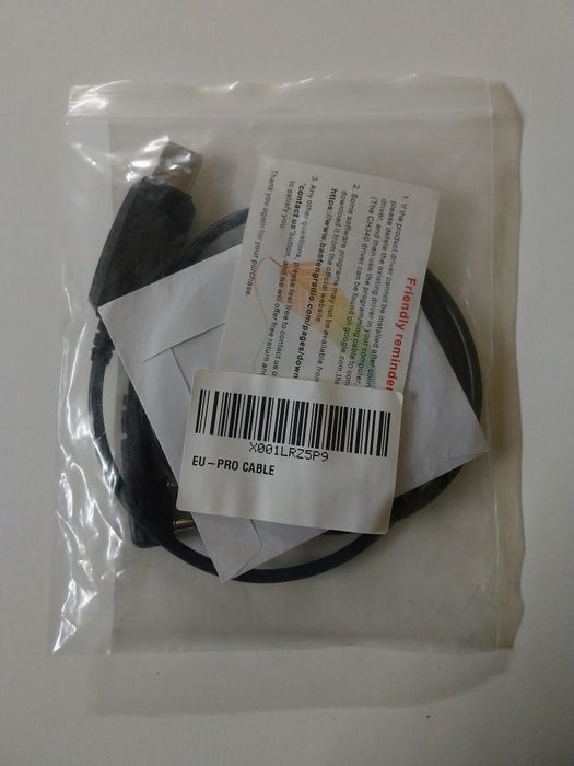 Baofeng Programming Cable446671082048737281