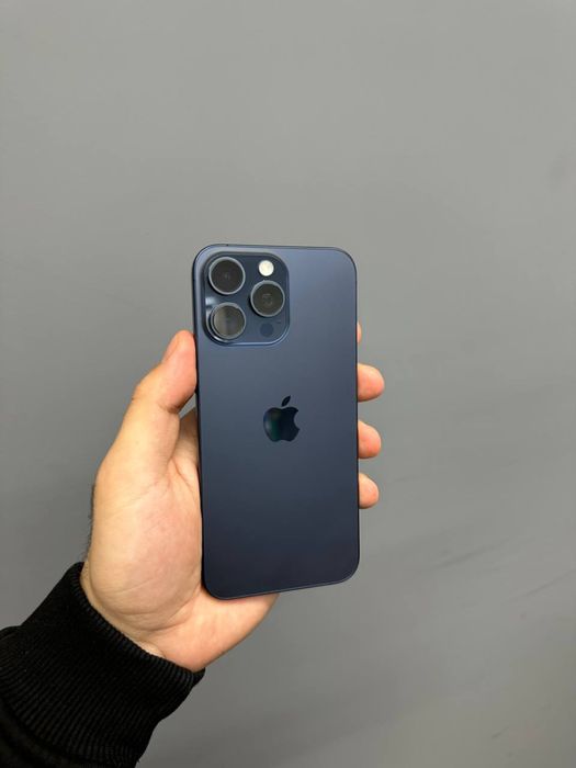 Iphone 15 Pro Max 256gb 100% батарея (айфон 15 про макс синій) бу