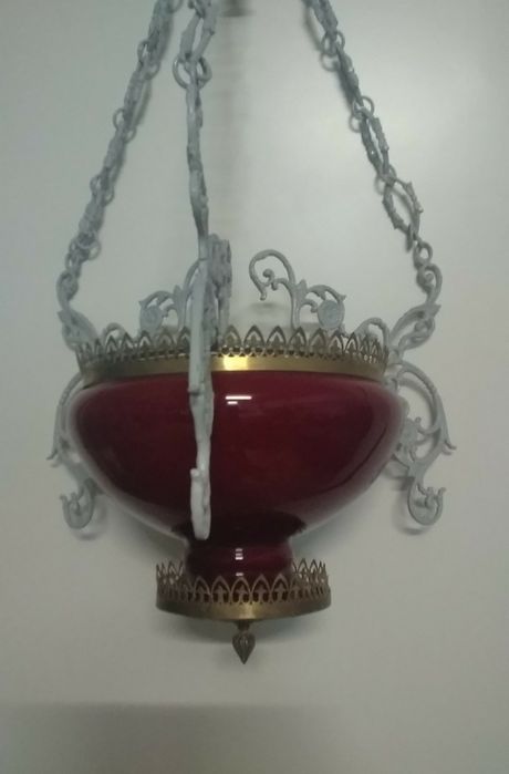 Candeeiro de teto antigo