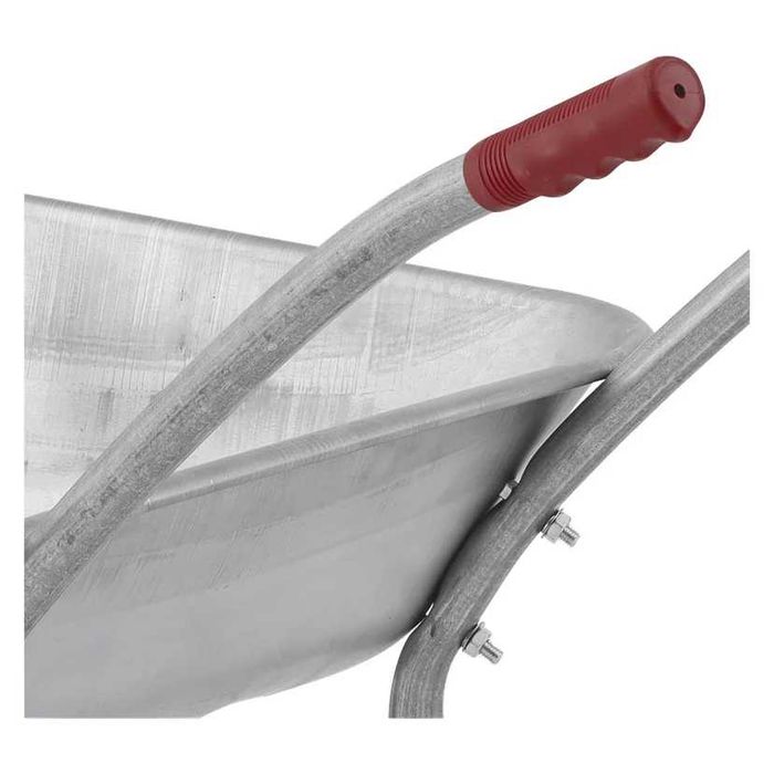 Taczka z kołem pneumatycznym – 65L, udźwig 85 kg, do ogrodu!