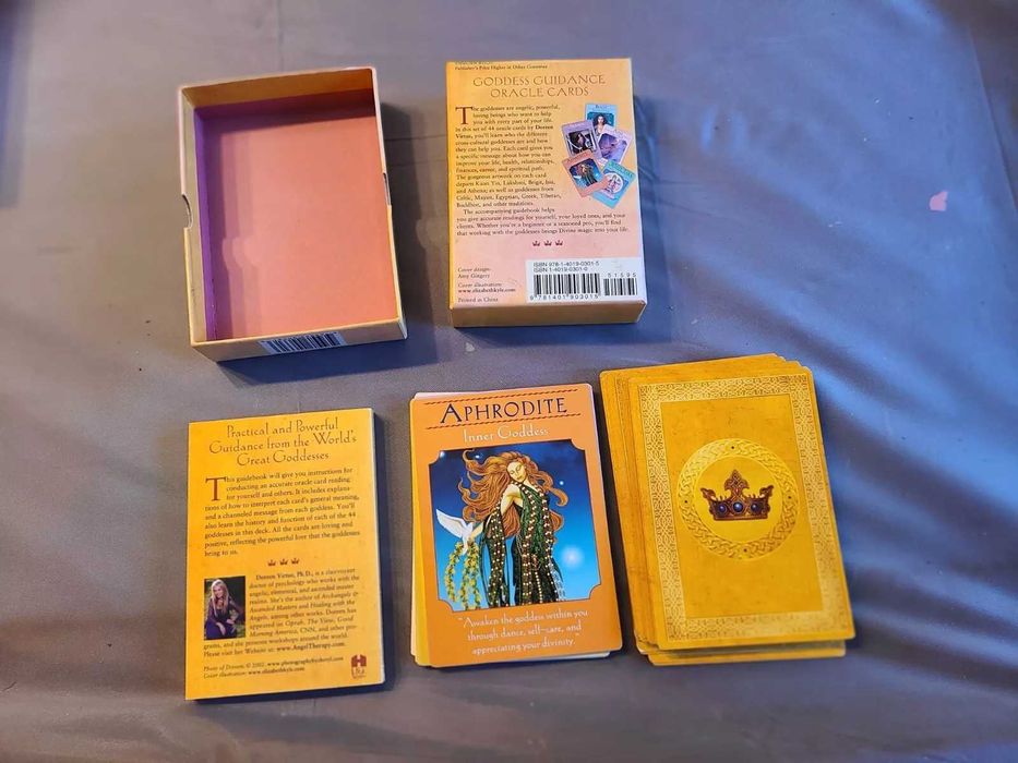 Cartas Oráculo de Doreen Virtue Goddess Guidance Oracle cards 44