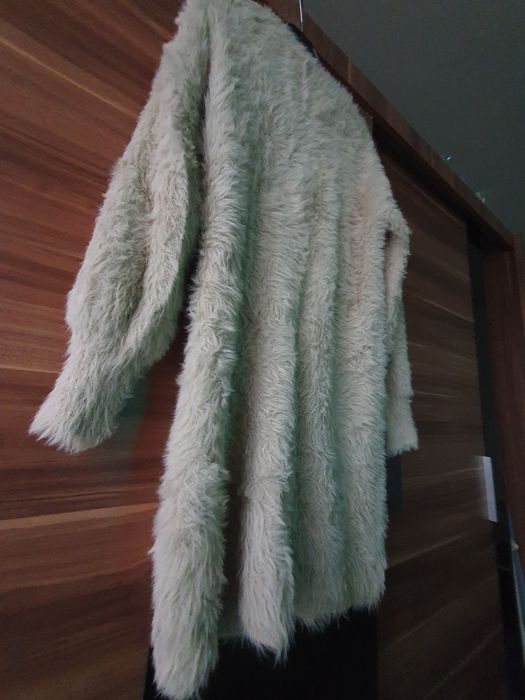 Długi alpakowy sweterek L