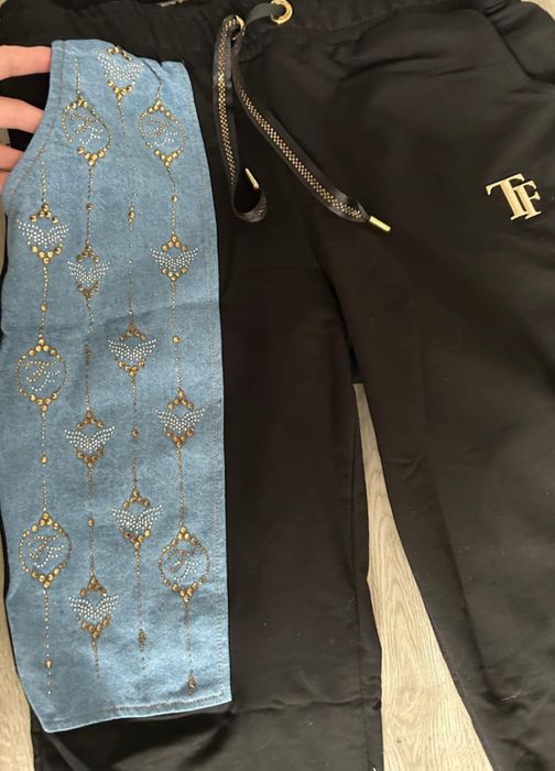 Dres damski bawełniano jeansowy T.A.T.U rozmiar 44