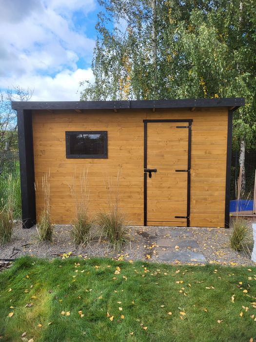 Domek narzędziowy nowoczesny ogrodowy 3x2 drewutnie