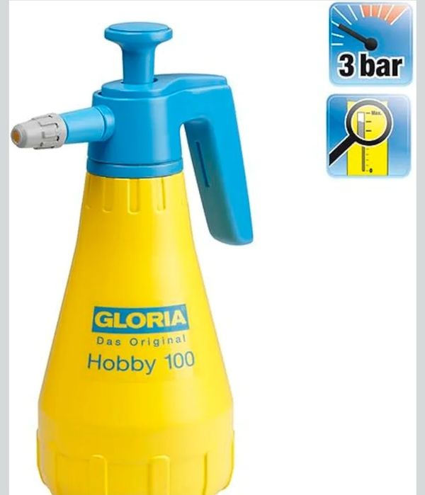 GLORIA Hobby 100 Opryskiwacz ciśnieniowy, ogrodowy, ręczny