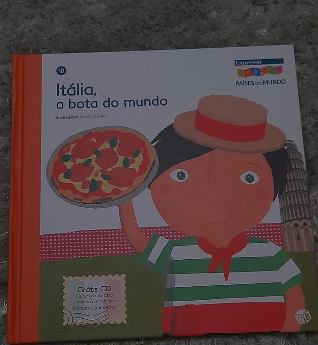 Livro Itália, a bota do mundo