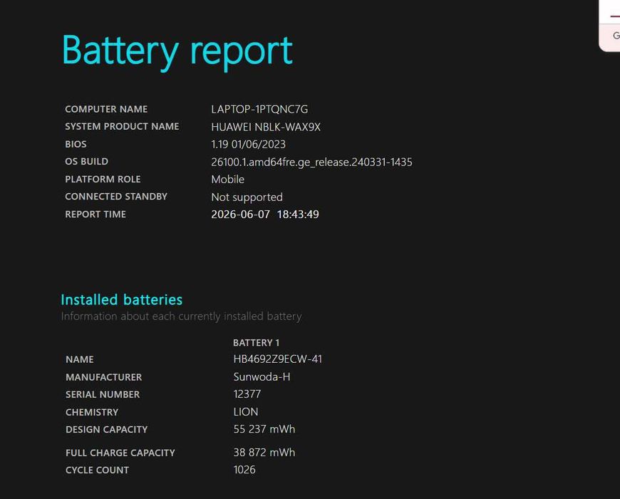 Huawei MateBook D 14" | Ryzen 5 | 8GB RAM | 512GB SSD | Bateria Excelente!