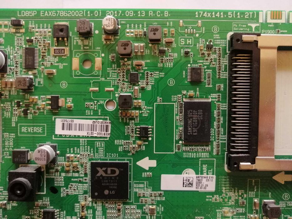 TV LG 32LK510BPLD peças