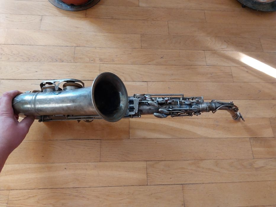 Saksofon Altowy Weltklang Made in GDR NRD nr 18656 + ustnik + pasek