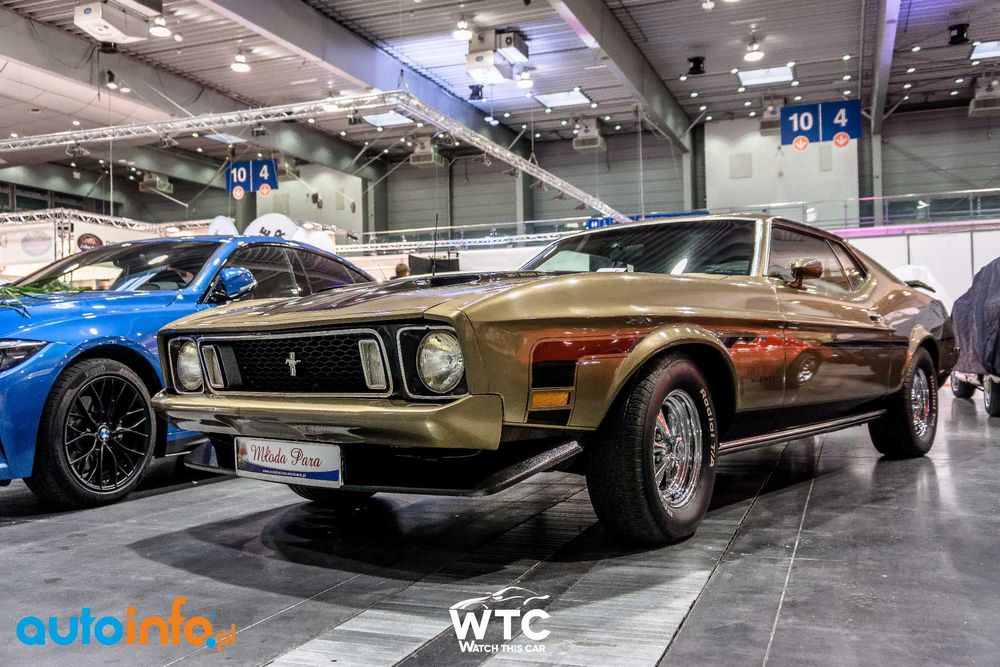 Młodzi Jadą  Samodzielnie Do Ślubu !! Mustang Boss 1973R