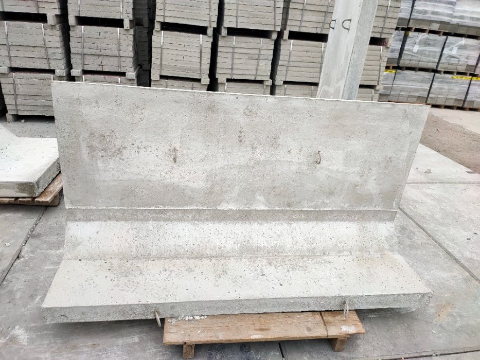 Mur oporowy typu L, mury oporowe elki 200x100 prefabrykat muru