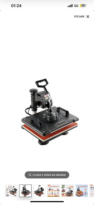 VEVOR 8 em 1 Máquina de sublimação de calor