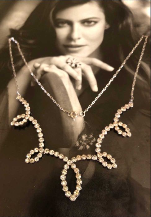 Срібло 875 проба гірський кришталь олександрит корунд кільця кольє