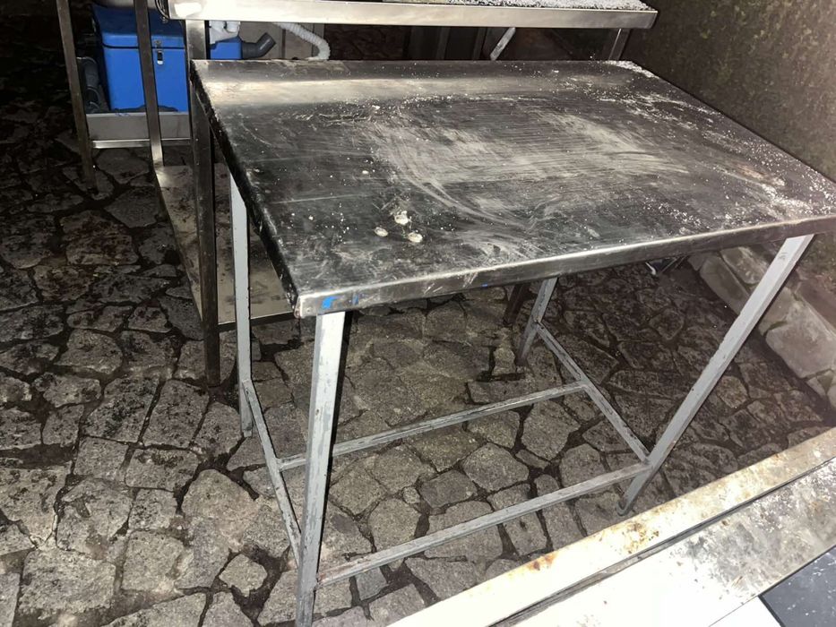 Стелаж оцинковка, столи нержавійка