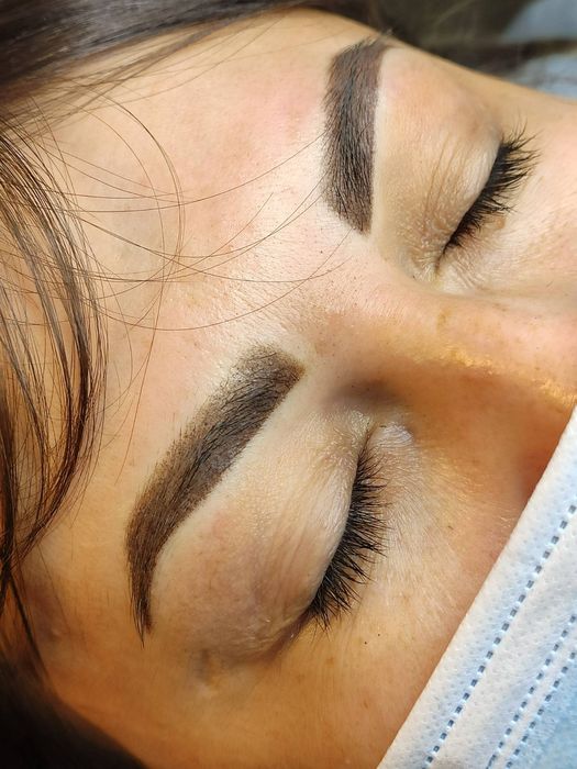 ТАТУАЖ исправление, коррекция старого татуажа бровей, губ, век.