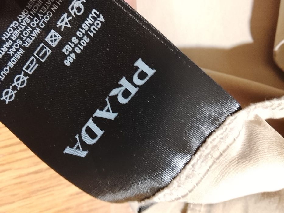 Prada nowe wiosnę oryginalne lekkie koszulę męskie