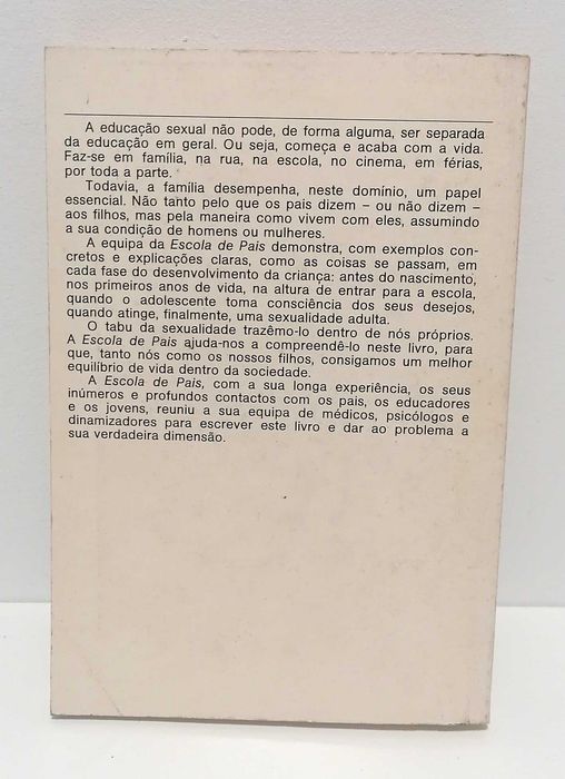 Livro - Esta Educação Sexual que Nos Faz Medo