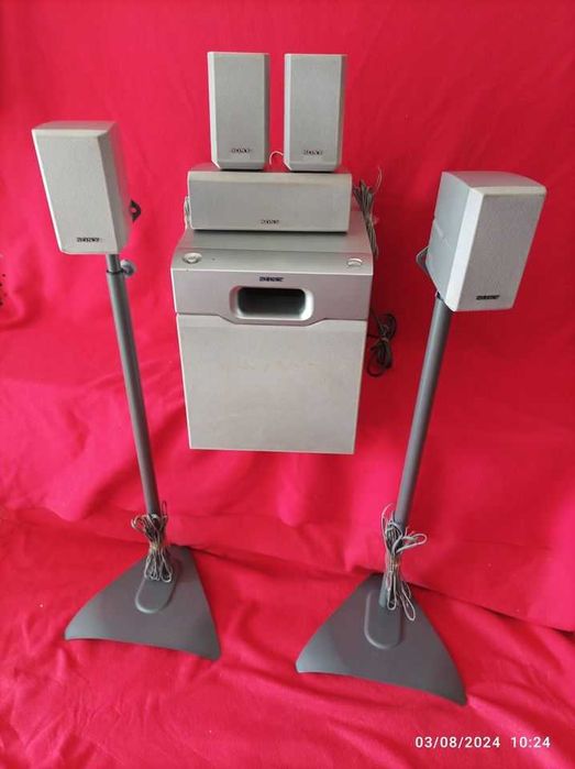 Colunas Sony 5.1 com Subwoofer.